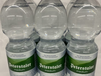 6x1 Liter Peterstaler Medium