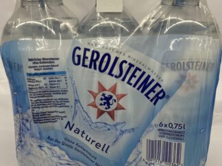 Gerolsteiner Naturell Sixpack 6x0,75 Liter