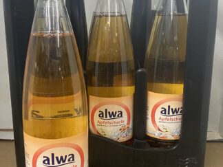 6x 1 Liter Alwa Apfelschorle