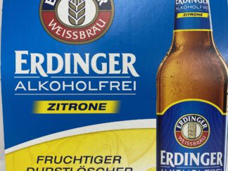 6x0.33 Erdinger Weißbier Zitrone Alkoholfrei