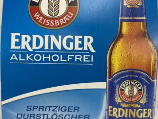 6x0.33 Erdinger Weißbier Spritziger Durstlöscher Alkoholfrei