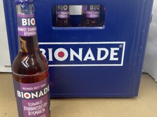 12x0.33 Liter Bionade Schwarz Johannisbeere-Rosmarin