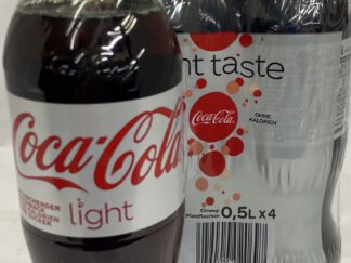 4x0.5 Liter Coca Cola Light