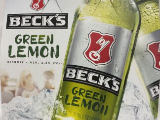 6x0.33 Becks Green Lemon