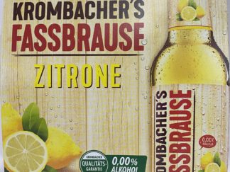 6x0.33 Krombacher Fassbrause Zitrone