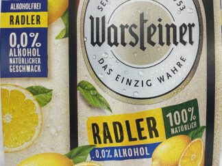 6x0.33 Warsteiner Radler Alkoholfrei