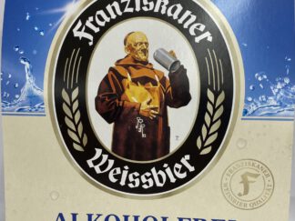 6x0.33 Franziskaner Naturtrübes Weißbier Hell Alkoholfrei