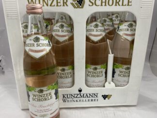 10x0.5 Liter Winzer Schorle Die Fruchtige Weinschorle